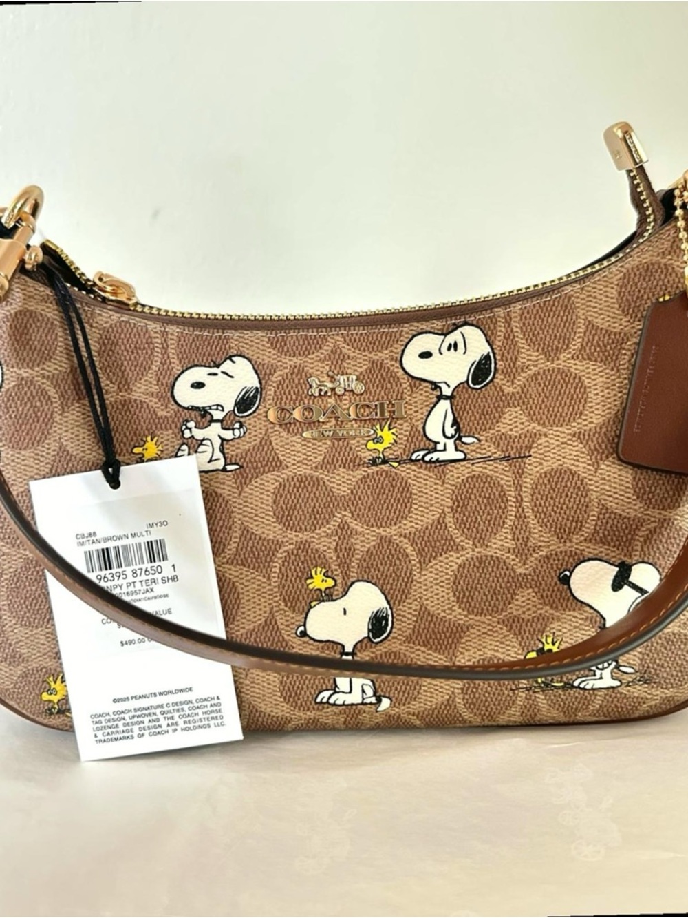 Coach Peanuts Teri Shoulder Bag